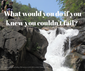 What would you do if you knew you couldn't fail | Extremely-sharp