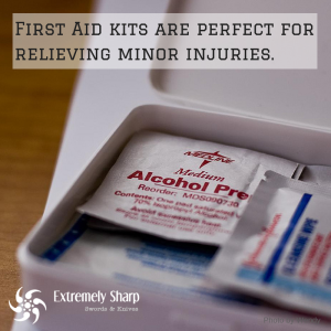 First aid for minor injuries