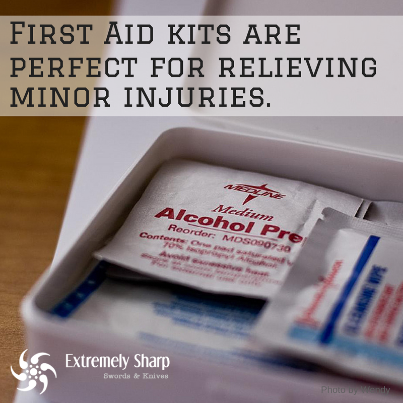 First aid for minor injuries | 
