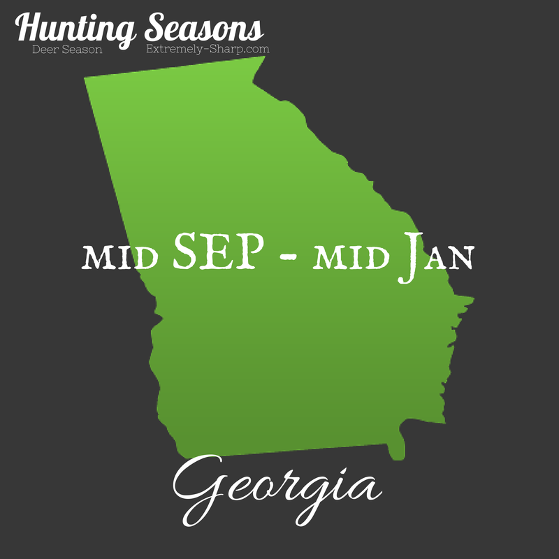 Hunting Info | Hunting Season Dates for Georgia | How many days till you're in the field?
