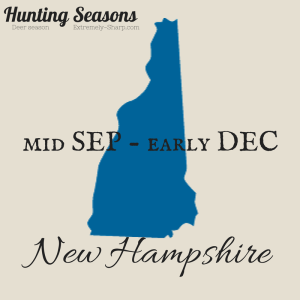 Hunting Info | Hunting Season Dates for New Hampshire  | How many days till you're in the field?