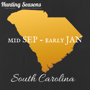 Hunting Info | Hunting Season Dates for South Carolina  | How many days till you're in the field?