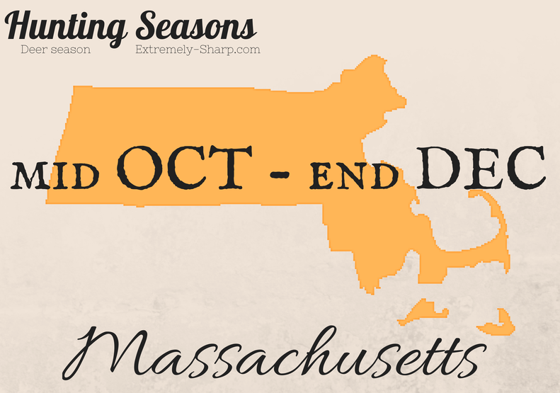 Hunting Info | Hunting Season Dates for Massachusetts | How many days till you're in the field?