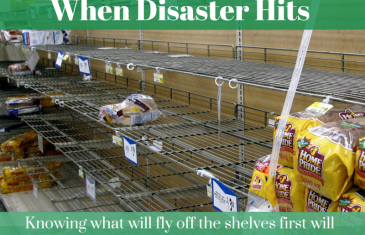 10 things that will vanish when disaster hits
